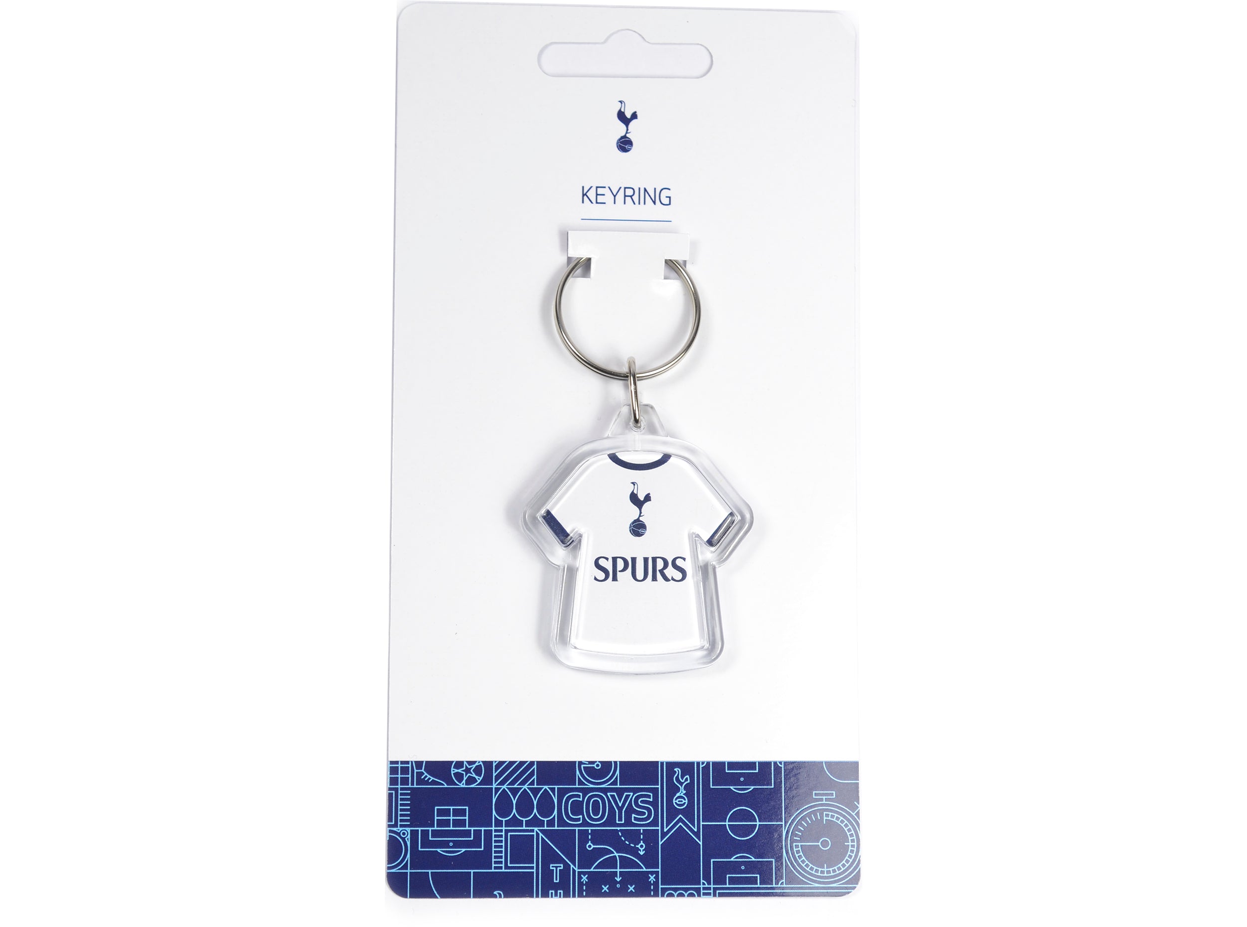Spurs Acrylic Double Sided Kit Keyring