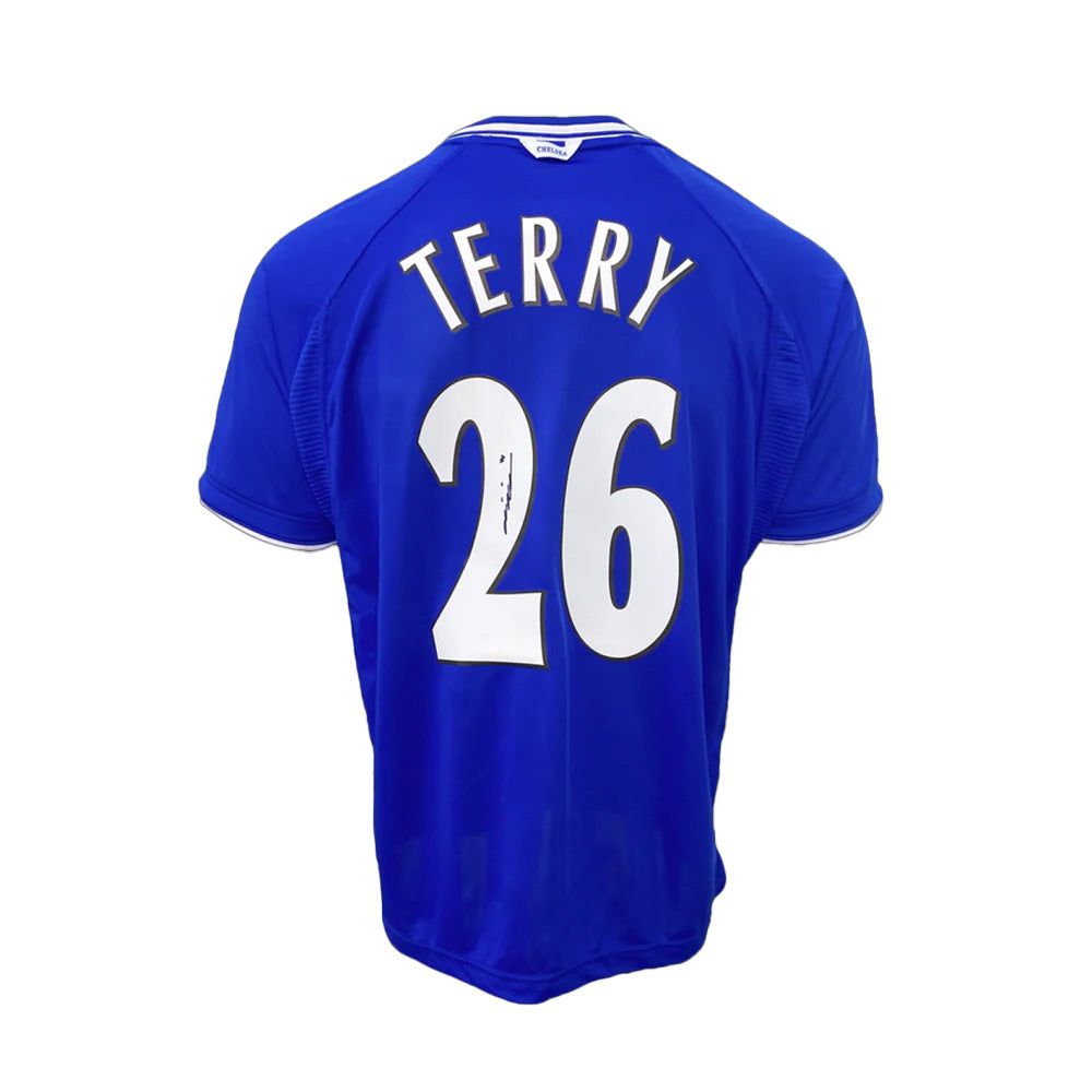 John Terry & Didier Drogba Signed Chelsea Jerseys Bundle