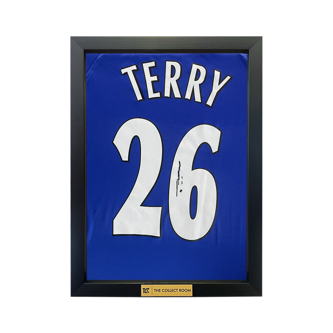 John Terry Signed Chelsea 2000 Home Jersey