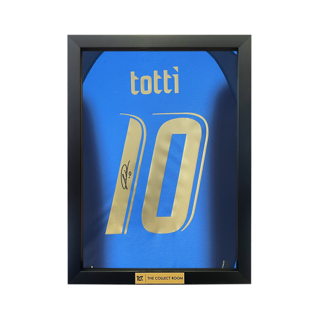 Francesco Totti Signed Italy 2006 Signed Home Jersey