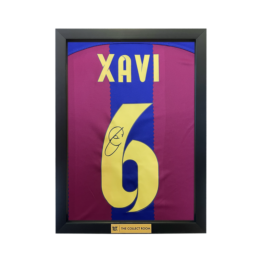 Xavi Hernandez Signed Barcelona 2023-24 Shirt